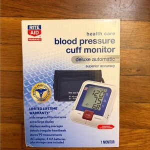 Rite Aid Blood Pressure Cuff Monitor